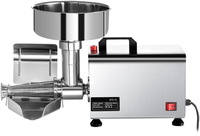 370 W Elektrische Tomatenzeef, Roestvrijstalen Freesmachine, Motor Van Puur Koper, 90–160 Kg/U, Voedselzeef En Sausmachine
