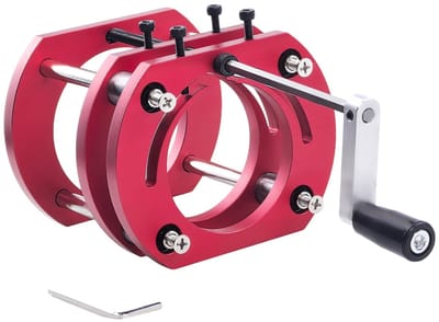 Dailygoods- Freestafel met 4-jaw klem - Freestafel inlegplaat - Tafelfreesmachine houtbewerking - Aluminium legering - Hoogteverstelling tot 51mm - Eenvoudige montage - Freestanda