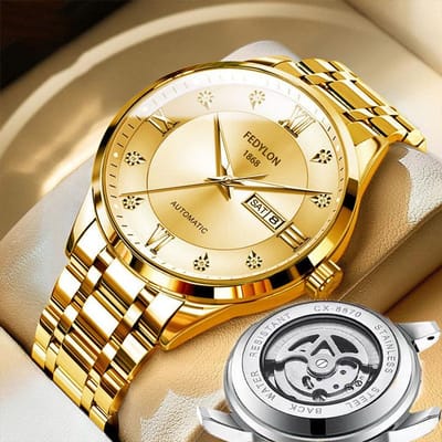 Nieuw Horloge Volautomatisch Niet-mechanisch Horloge Herenhorloge Waterdicht Lichtgevend Zakelijk Licht Luxe Horloge Herenhorloge minimum white