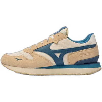 Lage Sneakers Mizuno Baskets RB87 Beige Multicolore