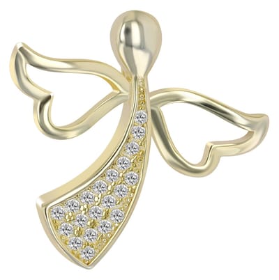 AKZENT Akzent dames hanger "Fria" aus 925 Sterlingzilver, gerhodineerd, duurzaam