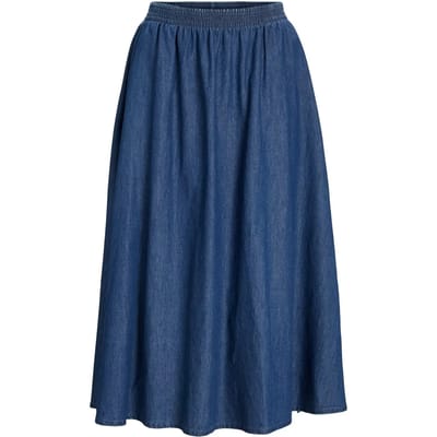Vrouwenrok JJXX sasha midi chambray
