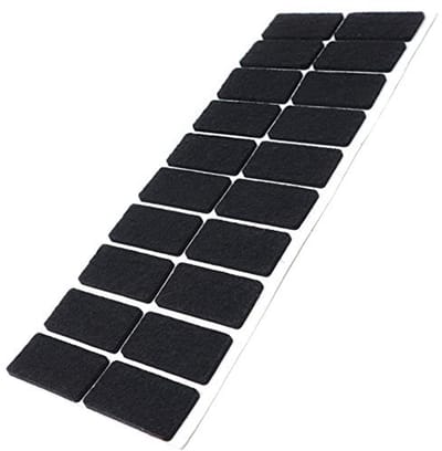 Zelfklevende Viltglijders 20x40 mm - Bescherming voor Meubels en Vloeren