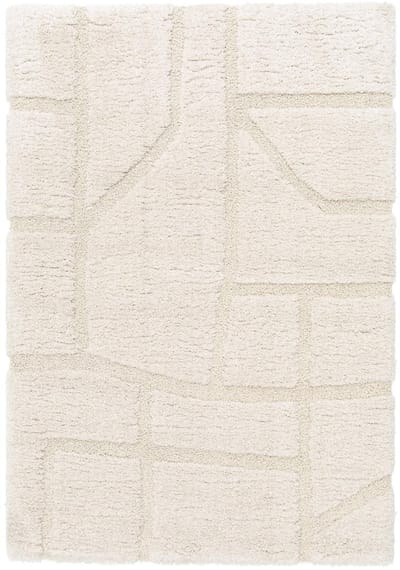 AFK Living - Zacht tapijt met sculpturaal reliëf gerecycled polyester MURMURE