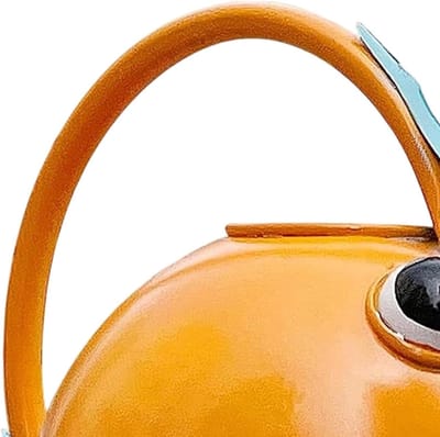 Metalen Gieter - Waterkannetje Planten - Planten Water Geven - Roestbestendig Ontwerp - 1.9 Liter Inhoud - Oranje