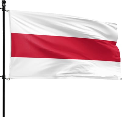 VlagDirect - Brielle vlag - Gemeente Brielle vlag - 90 x 150 cm.