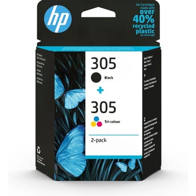 HP Inktcartridge 305 (6ZD17AE) Zwart + 3 kleuren Multipack
