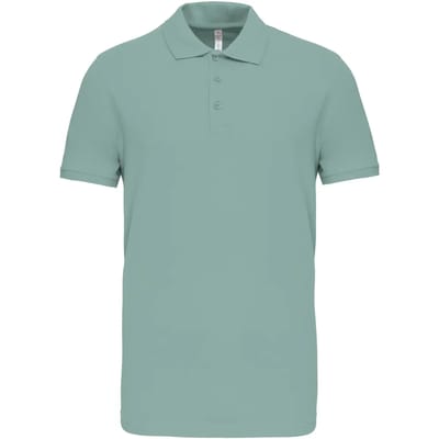 Herenpolo 'Mike' korte mouwen shirt Sage - 3XL
