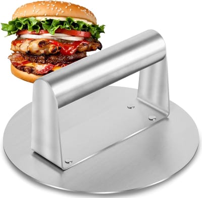 Famanu – Professionele hamburgerpers, smash burger smasher gecertificeerd voor voedselcontact