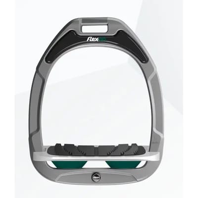 Verstelbare Grip Aluminium/Grijs/Groen Flex-On Green Composite