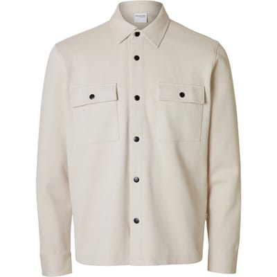 geselecteerde homme jackie sweatjack - havermout