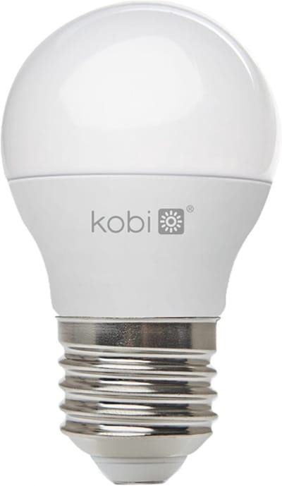 Kobi LED Lamp Mini Bolvorm E27 6W - 470lm - 3000K - 230V - Voor Woonkamer, Plafondlamp of Bedlamp