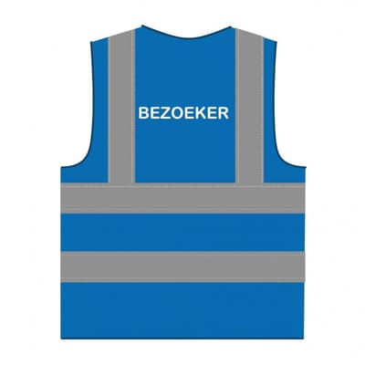 Bezoeker hesje RWS koningsblauw