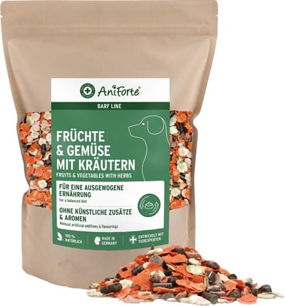 AniForte BARF-Line Fruit & Groente met Kruiden - 1 kg