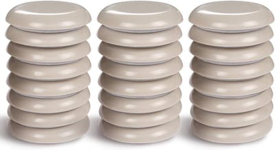 Meubelschuivers - Vloerbeschermers - Meubels Verplaatsen - Zelfklevend - 45 mm 24 stuks - Bruin