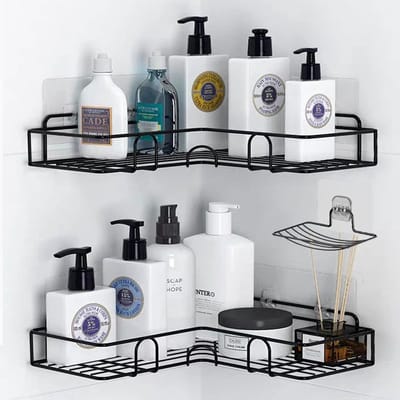 Unyqoos ® Innovatieve Doucheplank Set voor Efficiënte Badkamer- en Keukenopslag zonder Boren