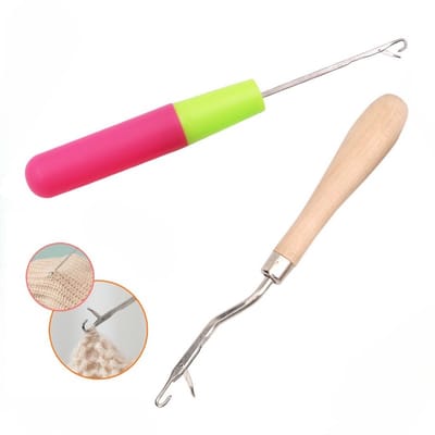 2 Delige Ergonomische haaknaaldenset – Haaknaald - Haaknaalden set met ergonomisch ontwerp - Haken – Breien - LOUZIR