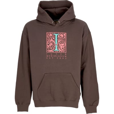 Hoodie Man Mediolanum Hoodie Brown