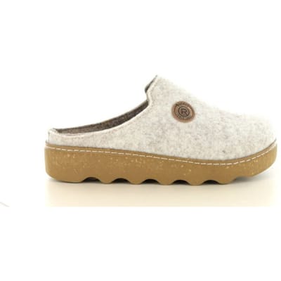 Rohde Pantoffels Dames Sloffen - Creme 6120-13 - Maat 37