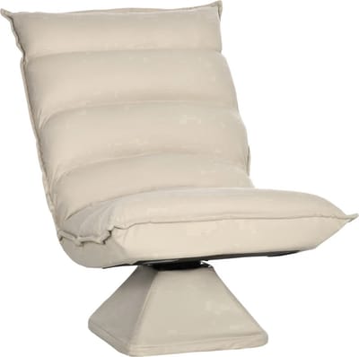 Fauteuil - Relaxzetel - Relaxstoel - Relaxfauteuil - Stoel - Met armleuning - Voor één Persoon - Beige