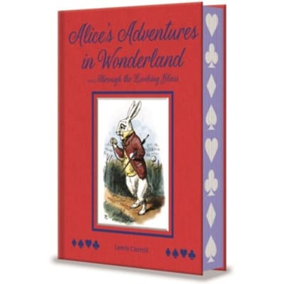 Alice's Adventures In Wonderland And Through The Looking Glass - Arcturus Deluxe Children's - Lewis Carroll