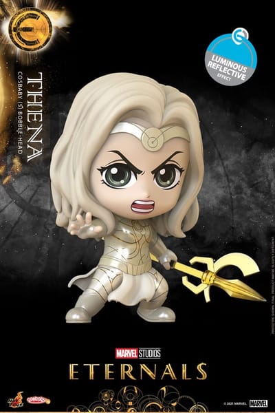 Hot Toys Eternals Cosbaby (S) Mini Figure Thena 10 cm Mini-Figuur