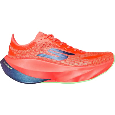 Skechers SKX AERO TEMPO Dames Sportschoenen - Coral / Blauw