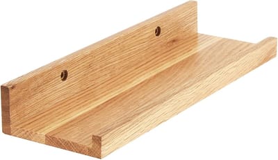 Famanu - U-vorm zwevende wandplanken set, modern wit design, opbergplanken voor woonkamer of badkamer