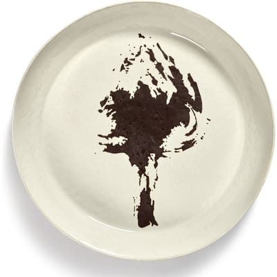 Serax Feast Dienblad L - wit/artisjok zwart