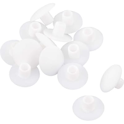Toolstation Afdekkap kunststof wit Ø4mm (20 Stuks)