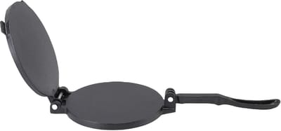 Tortilla Maker - Pannenkoek Machine - Platbrood Maken - Gietijzeren Constructie - 7.3 Inch Diameter - Zwart