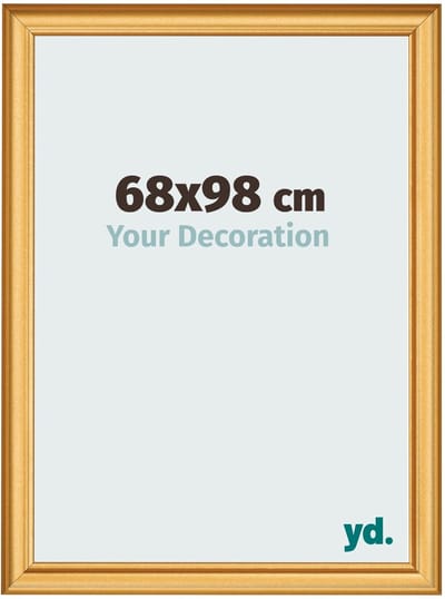 Your Decoration - Fotolijst 68x98 cm - MDF - Goud Mat - Lazio