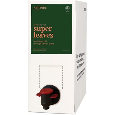 Attitude Super Leaves Essentials Handzeep Patchouli & Zwarte Peper ...