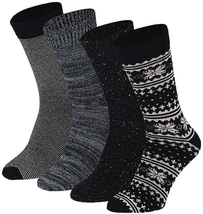 Apollo - 8-Pack - Casual Herensokken - Grof Gebreid - Gerecycled Katoen - Heren - assorti - 43-46 - 120133006