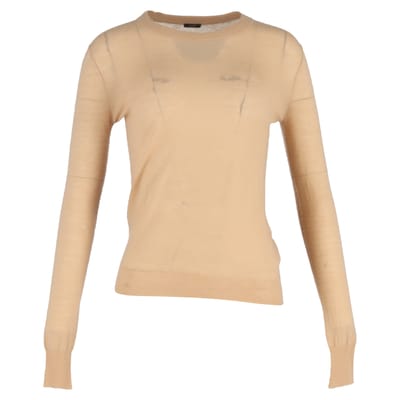 Joseph Cashair trui in beige wol