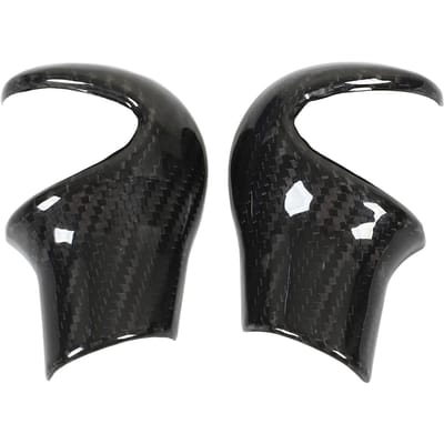 Decoratieve schakelknopafdekking van koolstofvezel voor Cooper R55 R56 R57 R58 R59 R60