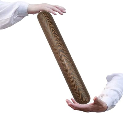 Houten Tai Chi Stick - Traditionele Liniaal - Oefenen Balans - Natuurlijk Hout - Niet Gespecificeerd - Bruin