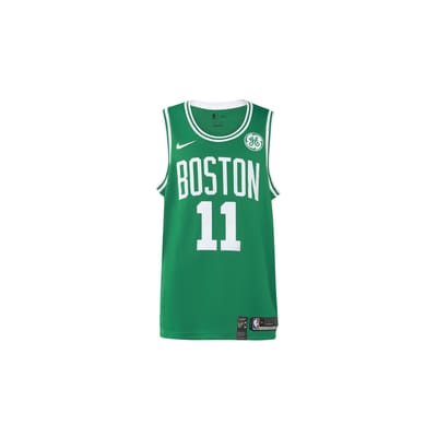 Nike Boston Celtics Basketbalshirt Heren Klavergroen 864461-321 S white