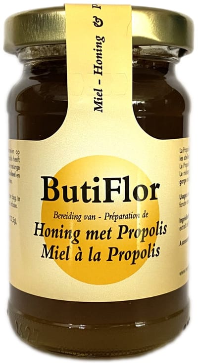 ButiFlor (Honing met propolis) 125g Hongarije, Frankrijk Weyn's (vloeibaar)