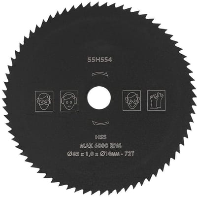 Dailygoody - Cirkelzaagbladen - 85mm Doorslijpschijf - Kwaliteit - 72T - Voor Houtbewerking - Ideaal voor Hout en Metaal - Geschikt voor Precisiewerk