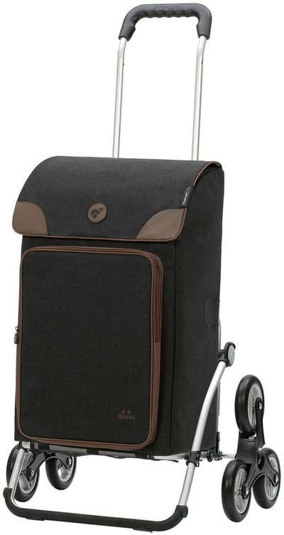 Andersen Shopper Treppensteiger Royal Shopper Holk Winkelwagen 58 cm - 40 L - schwarz