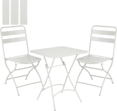 Mica Decorations Evita Bistro Tuin Set - Lichtgroen - Set van 3