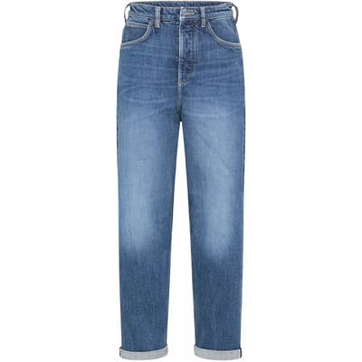 Damesjeans Lee Carol Button Fly in Mid Newberry