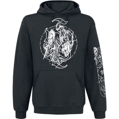Sleep Token Trui met capuchon - The Place Will Become Your Tomb Whale - S tot 4XL - voor Mannen - zwart