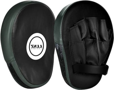 Pre-Curved PU Handpads voor Kickboksen, MMA, Muay Thai en Taekwondo - Ideaal voor Training en Wedstrijden