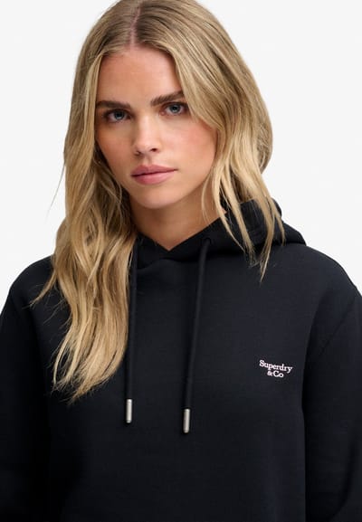 Superdry - Signature Geborduurde Hoodie - Dames - Hoodies