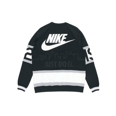 Nike Sweatshirts Heren Ronde Hals Normaal Regular AR1986-010 S black