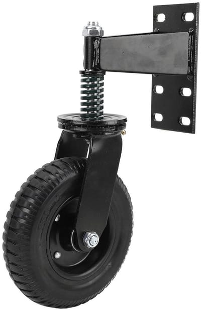 Zware 8 Inch Poortwiel met 600lb Lager voor Metaal en Swingpoorten, Stil en Draaibaar 360°