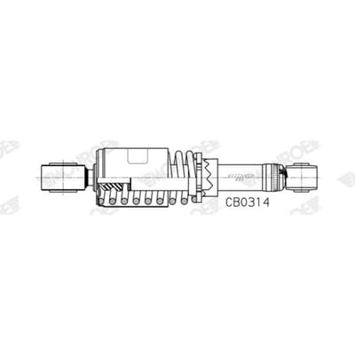 Demper, cabine-ophanging MONROE MAGNUM Cabin MONROE CB0314