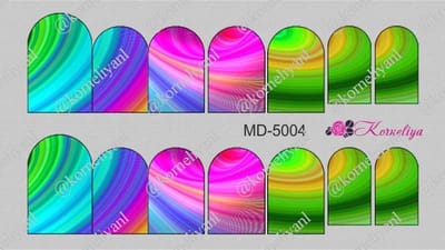 Korneliya Metal Decal MD 5004